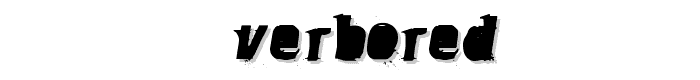 OverBored font