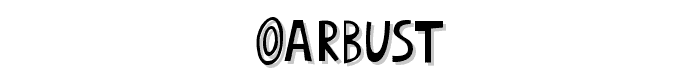 oArbust font