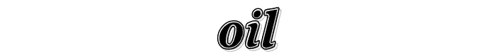 oil font
