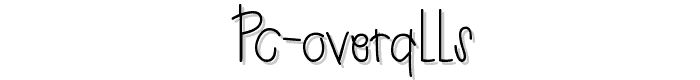 PC%20Overalls font