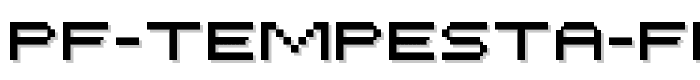 PF Tempesta Five Extended font
