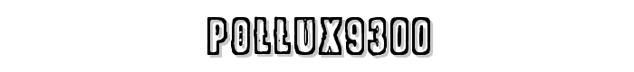 POLLUX9300 font