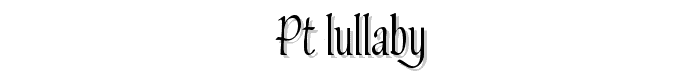 PT%20Lullaby font