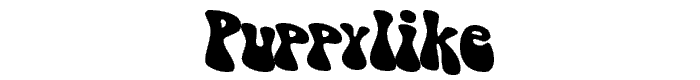 PUPPYLIKE font