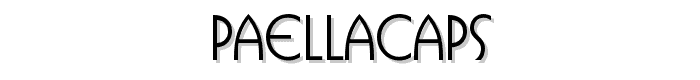 PaellaCaps font