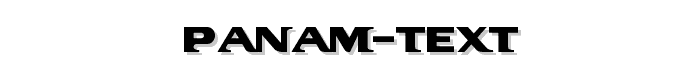 PanAm%20Text font