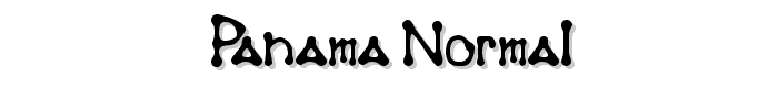 Panama%20Normal font