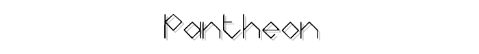 Pantheon font