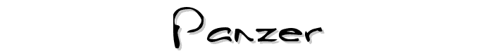 Panzer font