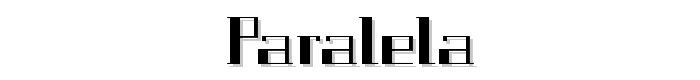 Paralela font