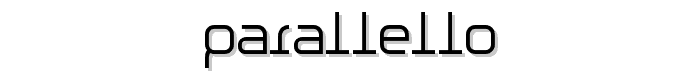 Parallello font