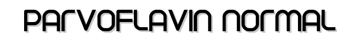 Parvoflavin%20Normal font