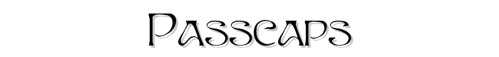 PassCaps font
