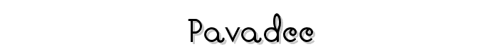 Pavadee font