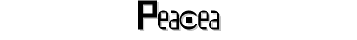 Peace1 font