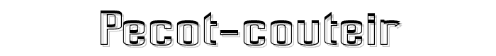 Pecot%20Couteir font