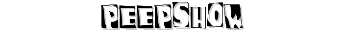 PeepShow font