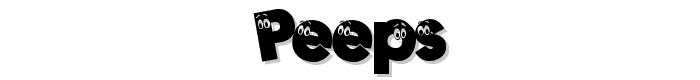 Peeps font