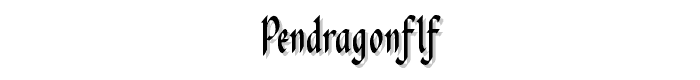 PendragonFLF font