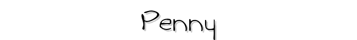 Penny font