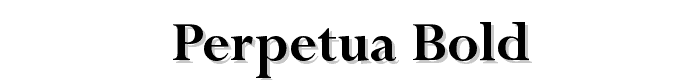 Perpetua%20Bold font