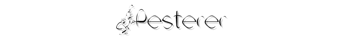 Pesterer font