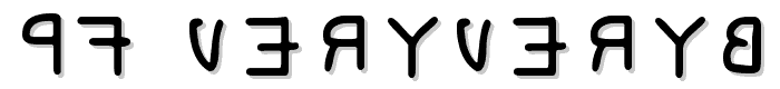 Pf_veryverybadfont6s font