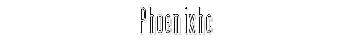 PhoenixHC font