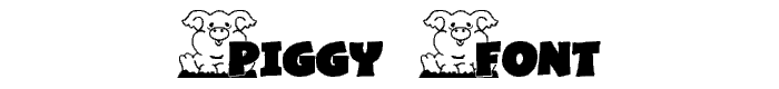 Piggy%20Font font