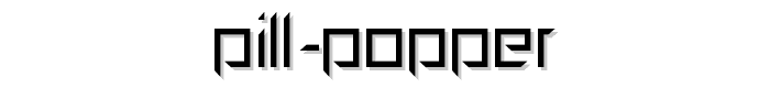 Pill%20Popper font