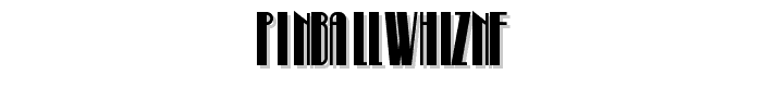 PinballWhizNF font