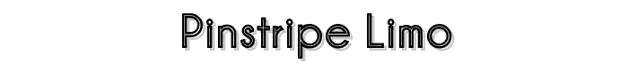 Pinstripe%20Limo font