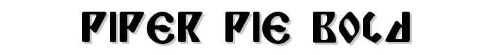 Piper%20Pie%20Bold font