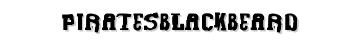 PiratesBlackbeard font