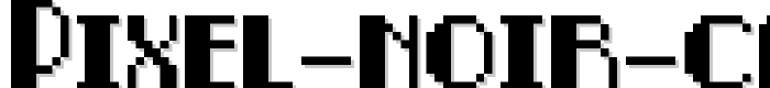 Pixel%20Noir%20Caps font