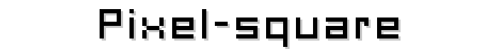 Pixel%20Square font