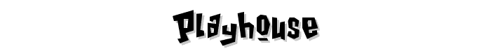 Playhouse font