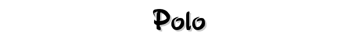 Polo font