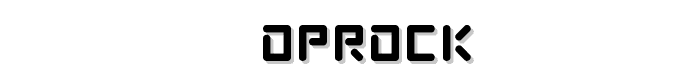 Poprock font