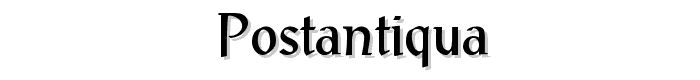 PostAntiqua font