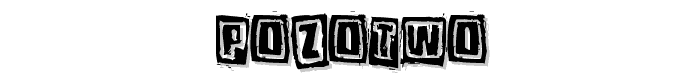 Pozotwo font