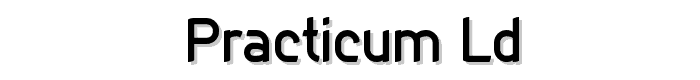 Practicum_LD font