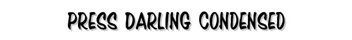 Press%20Darling%20Condensed font