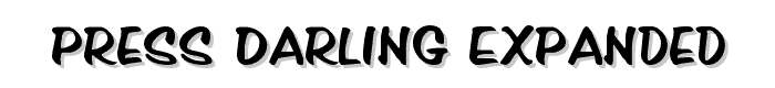 Press%20Darling%20Expanded font