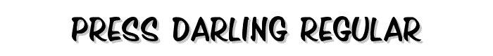 Press%20Darling%20Regular font