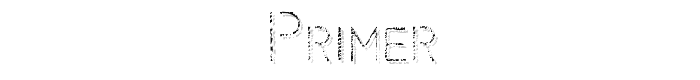 Primer font