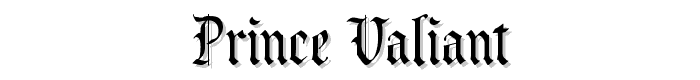 Prince%20Valiant font