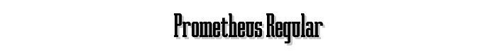 Prometheus%20Regular font