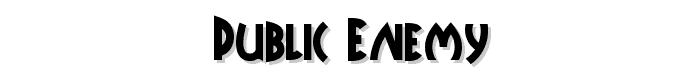 Public-Enemy font