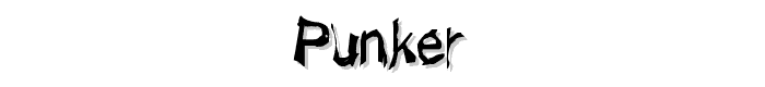 Punker font